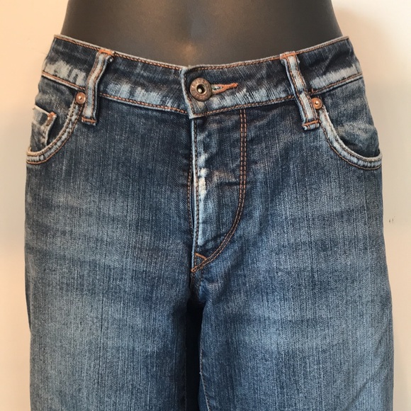 Parasuco Italian denim.blue wash with frosted fades. Beautiful fit and wash. - Picture 3 of 15